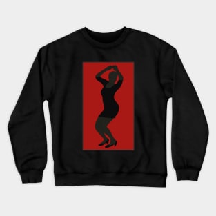 Dancing Woman Crewneck Sweatshirt